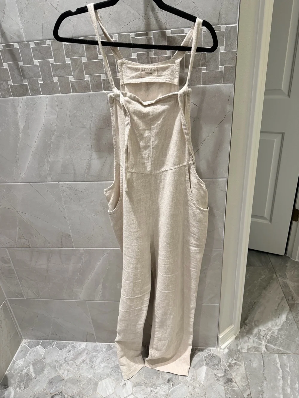 Kepola Design House | The London Overall | Oyster | Size Medium